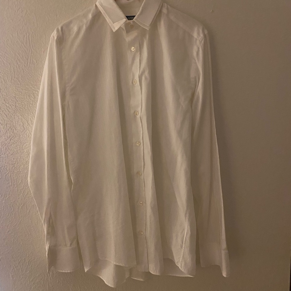 Dolce & Gabbana White Dress Shirt